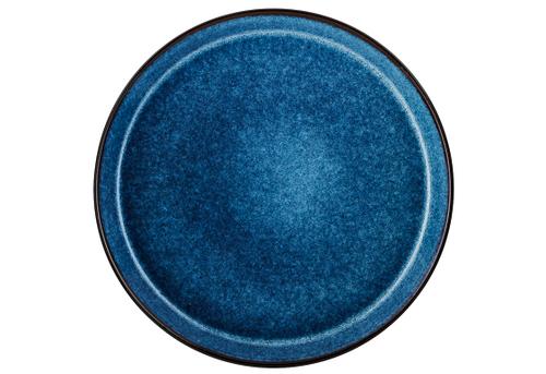 Speiseteller Bitz 27cm schwarz/dunkelblau