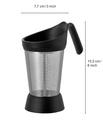 Teefilter GRANTEA, mit Abtropfständer