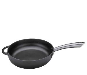 Küchenprofi Provence Gusseisen Bratpfanne 28cm hoch - schwarz
