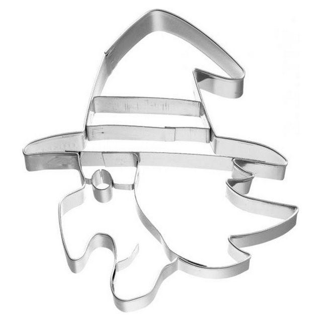 Birkmann Ausstechform »Hexengesicht Seitlich 8 cm«, Edelstahl