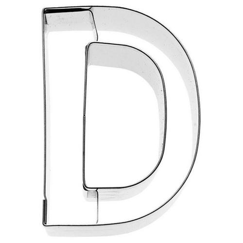Birkmann Ausstechform »Buchstabe D«, Edelstahl