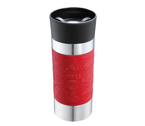 Isoliertrinkbecher VIAGGIO 360 ml rot