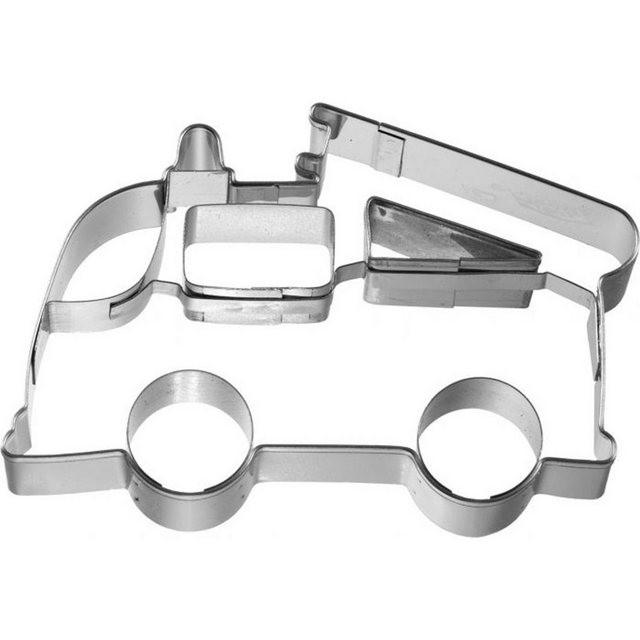 Birkmann Ausstechform »Feuerwehrauto 9 cm«, Edelstahl