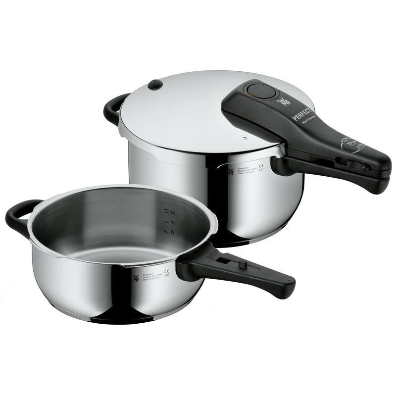 WMF Schnellkochtopf-Set Perfect mit Deckel, 2-teilig - Default Title