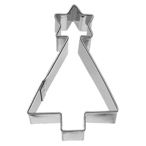 Birkmann Ausstechform »Weihnachtsbaum Geometrisch 7.5 cm«, Edelstahl