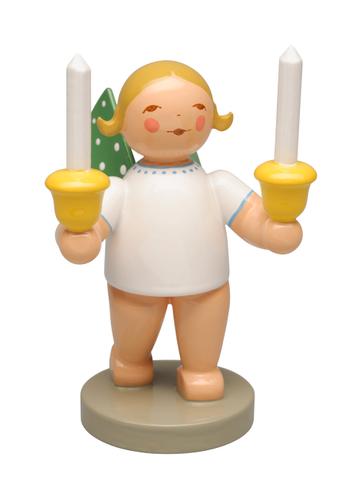 Engel mit zwei Kerzen