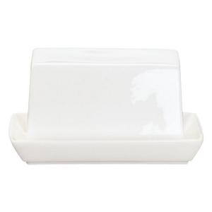ASA SELECTION Butterdose »à table Klein Fine Bone China Warmes Weiß B 8.8 cm«, Porzellan, (1-tlg)