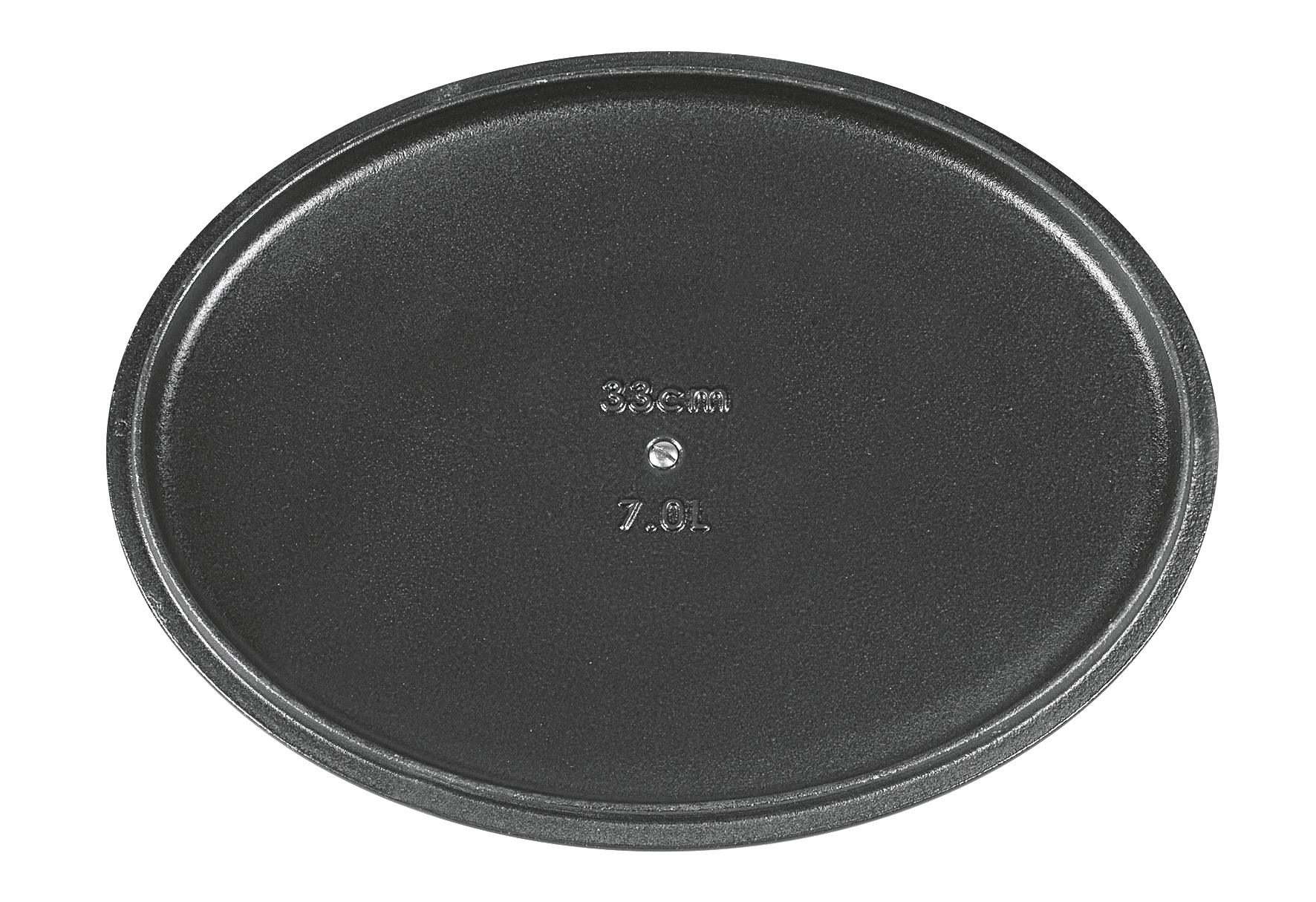 Bratentopf 'Provence' oval Gusseisen mit Deckel 7 l