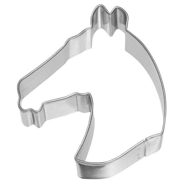Birkmann Ausstechform »Pferdekopf 6.5 cm«, Edelstahl