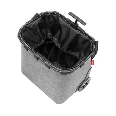 Reisenthel Carrycruiser mit 2 Rollen Frame Twist Shopping 40 Liter Grau|Silber