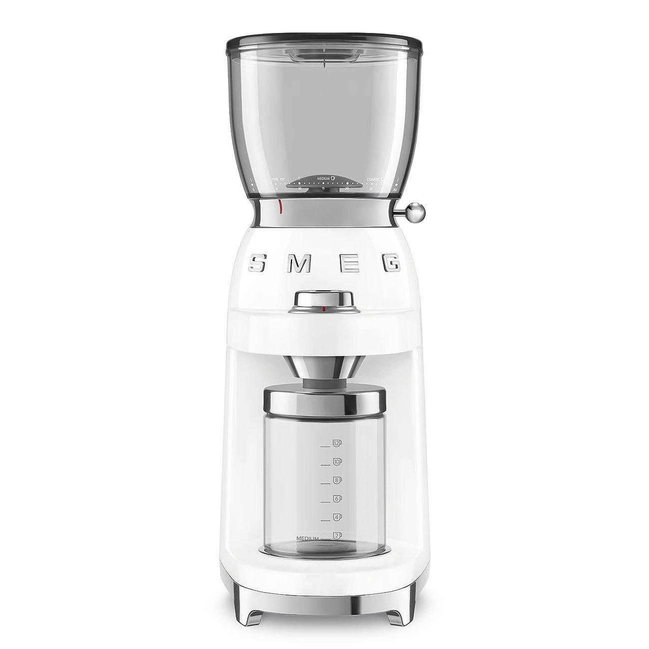 Smeg Retro Style Kaffeemühle - CGF01WHEU weiß