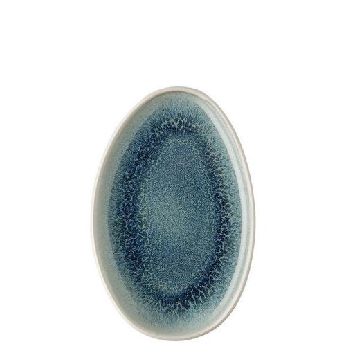 Rosenthal Servierplatte »Junto Aquamarine Platte 25 cm«, Steinzeug, (1-tlg)