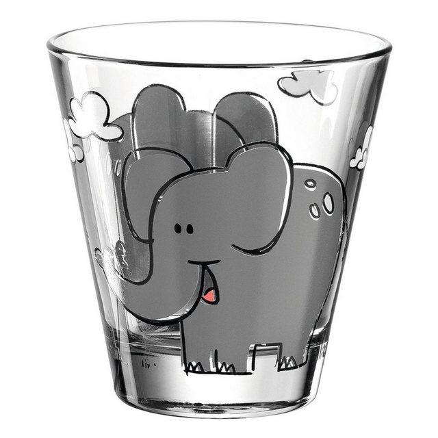 LEONARDO Kinderbecher »BAMBINI Elefant 120 ml«, Glas