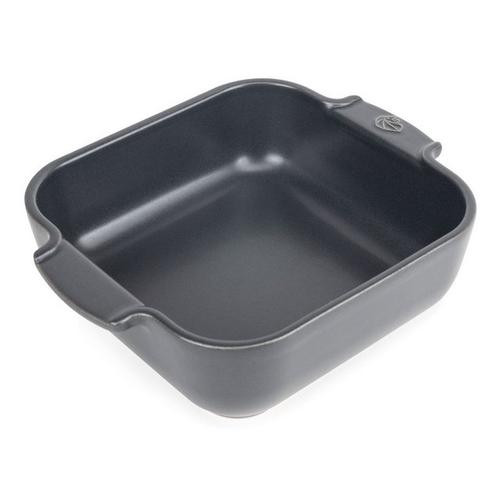 PEUGEOT Auflaufform »Appolia quadratisch, Schiefergrau, 21 cm«, Keramik