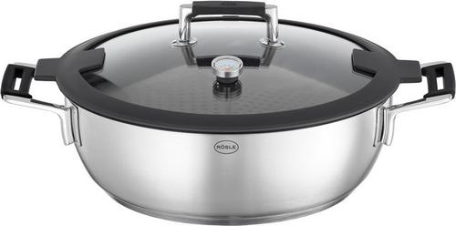 RÖSLE Dampfgartopf »SILENCE PRO«, Edelstahl 18/10, Ø 28 cm, Induktion