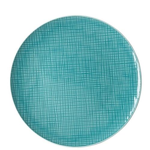 Rosenthal Speiseteller »Mesh Colours Aqua Teller 30 cm flach«, (1 Stück)
