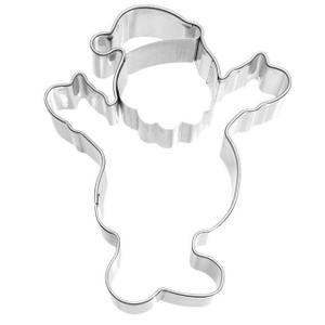 Birkmann Ausstechform »Santa Claus 8.5 cm«, Edelstahl