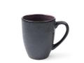 Kaffeebecher Bitz 300ml schwarz/lila