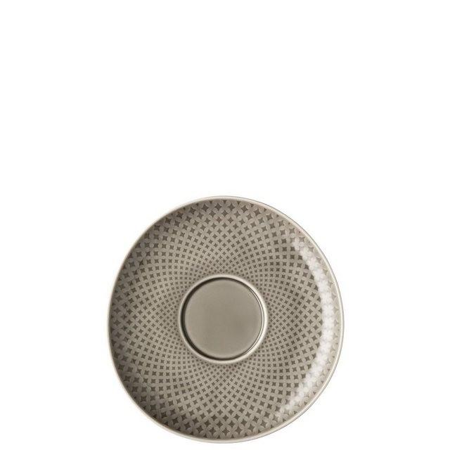 Rosenthal Untertasse »Junto Pearl Grey Cafe au Lait-Unterteller«, (1 Stück)