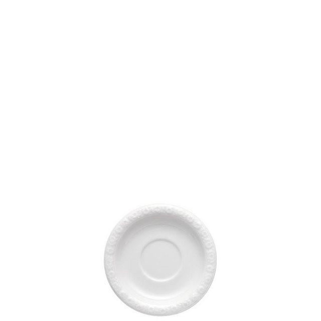 Rosenthal Untertasse »Maria Weiß Espresso-/Mokka-Untertasse«, (1 Stück)
