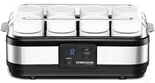 Rommelsbacher Joghurtbereiter JG 40, 8 Portionsbehälter, je 150 ml