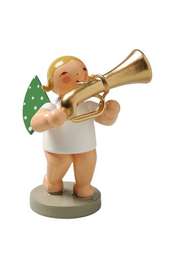 Engel mit Basstrompete