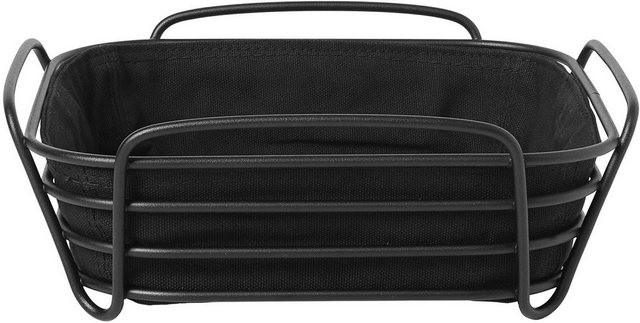 Brotkorb Delara 25x25x9,3cm schwarz