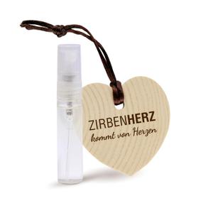 ZirbenHerz Anhänger &amp; ZirbenSpray Set