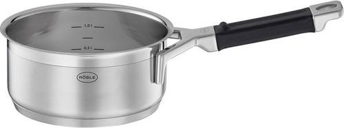 RÖSLE Kasserolle »SILENCE PRO«, Edelstahl 18/10, (1-tlg), Ø 16 cm, Induktion