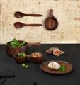 ASA Selection Salat Besteck, Holz massiv 30cm - beige natur