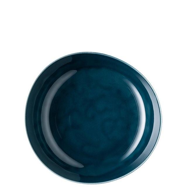 Rosenthal Suppenteller »Junto Ocean Blue Teller tief 25 cm«, (1 Stück)
