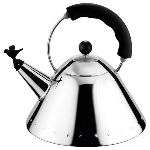 Alessi Alessi Wasserkessel schwarz