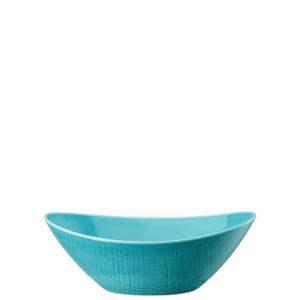 Rosenthal Servierschale »Mesh Colours Aqua Schale oval 24 x 18 cm«, Porzellan, (1-tlg)