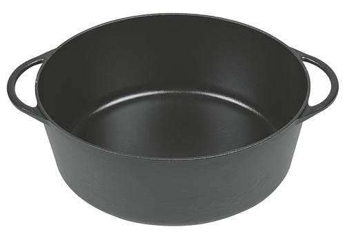 Küchenprofi Provence Bratentopf oval 35cm - schwarz