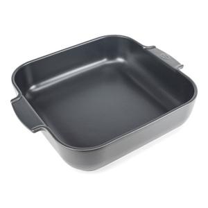 PEUGEOT Auflaufform »Appolia quadratisch, Schiefergrau, 36 cm«, Keramik