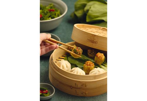 ASIA Bambusdämpfer 3-teilig
