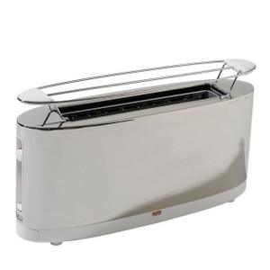 Alessi Alessi Toaster mit Brötchenaufsatz Edelstahl