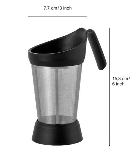 Teefilter GRANTEA, mit Abtropfständer