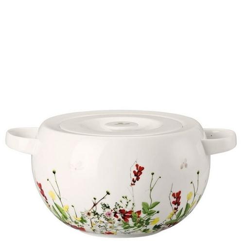 Rosenthal Schüssel »Brillance Fleurs Sauvages Schüssel mit Deckel«, Fine China-Porzellan, (2-tlg), mit Deckel