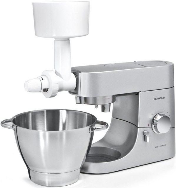 KENWOOD Getreidemühlenaufsatz KAX941PL, Zubehör für alle Kenwood Küchenmaschinen, mit Stahlmahlwerk