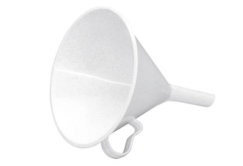 Trichter mit Henkel Ø 15cm weiß