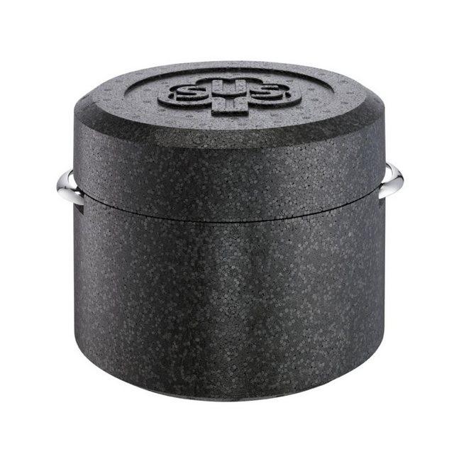 SCHULTE-UFER Fleischtopf »Thermotopf Romana i 3.5 L 2-tlg.«, Edelstahl 18/10