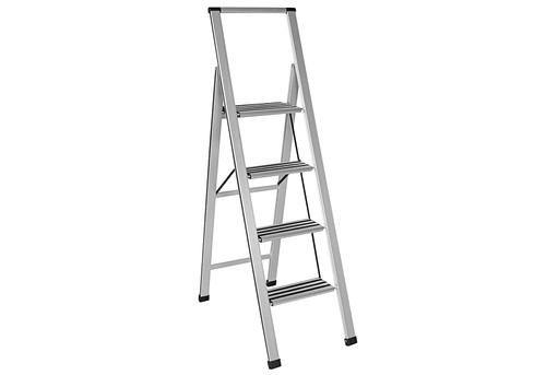 Klapptritt 4stufig Aluminium 153cm