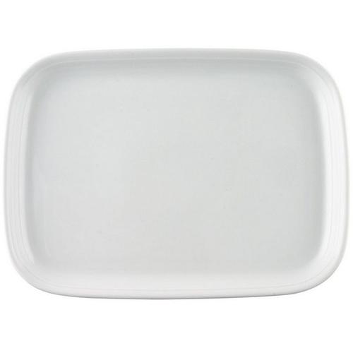 Thomas Porzellan Servierplatte »Trend Weiß Platte 38 cm«, Porzellan, (1-tlg)