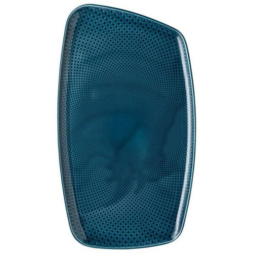 Rosenthal Servierplatte »Junto Ocean Blue Platte 36 x 21 cm«, Porzellan, (1-tlg)