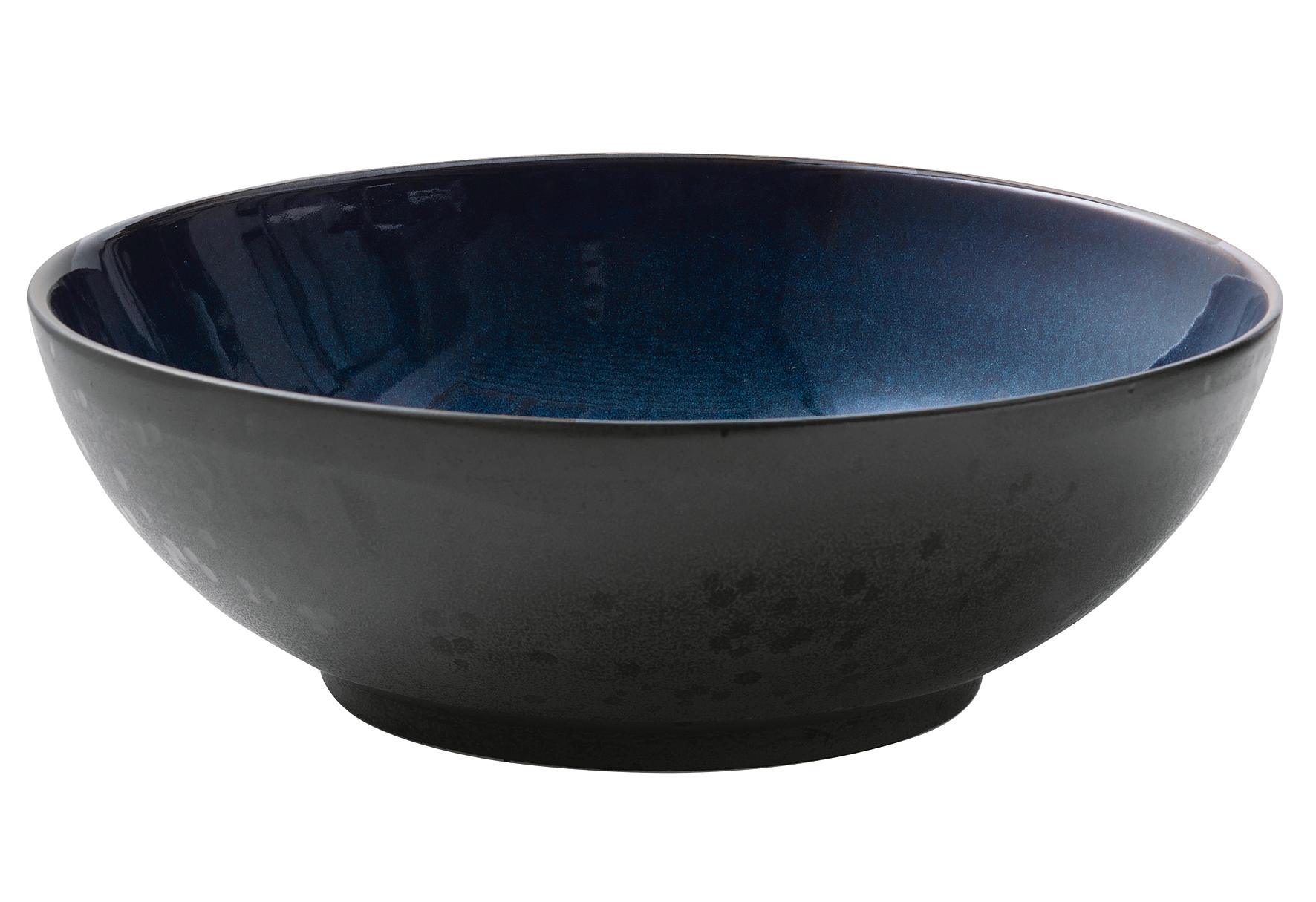 Salatschale Bitz 30cm schwarz/dunkelblau