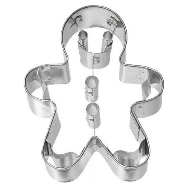 Birkmann Ausstechform »Gingerman 7.5 cm«, Edelstahl