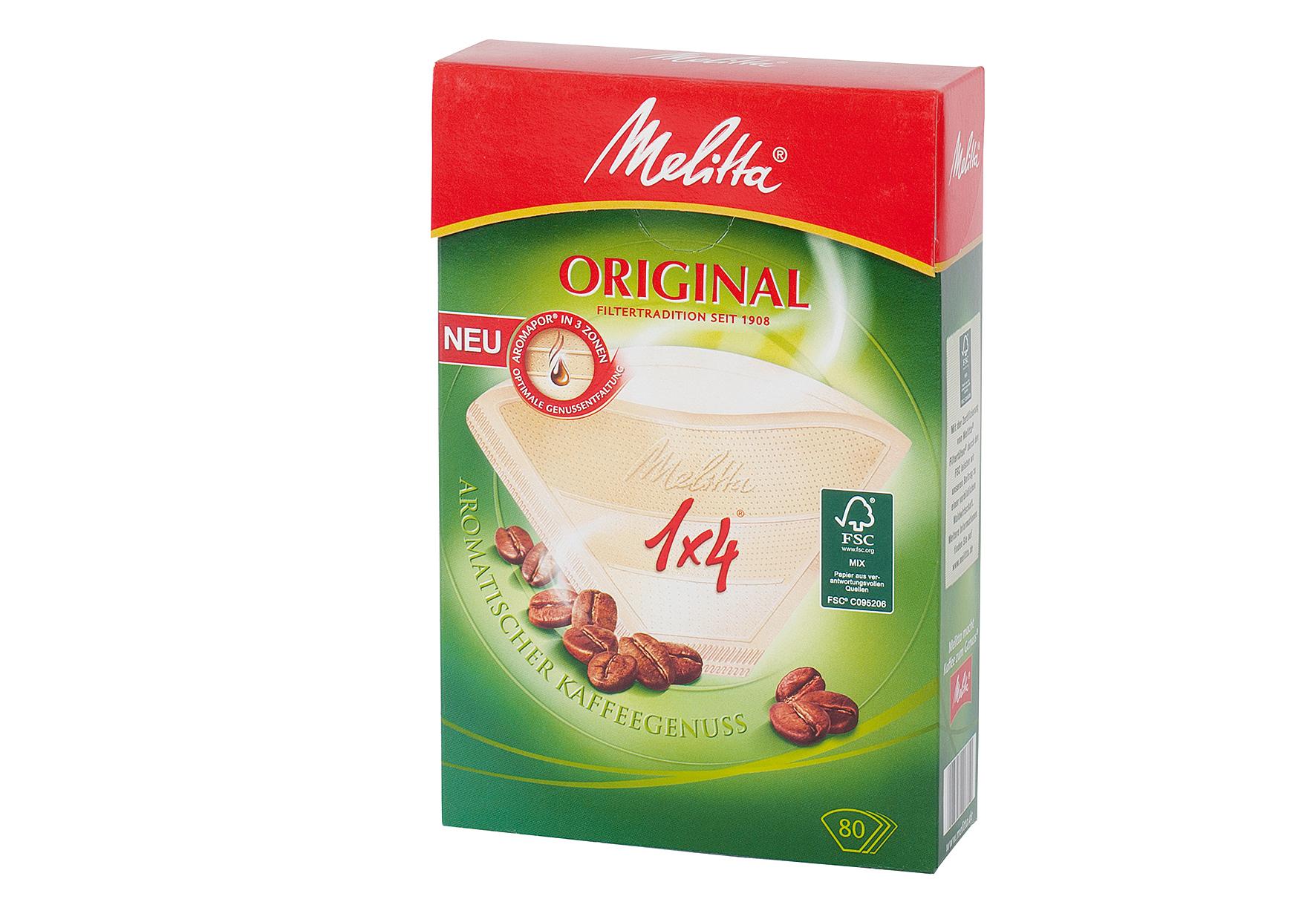 Filtertüten 1x4 Pack 80 Stück
