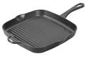 Küchenprofi Provence Gusseisen Grillpfanne hoch 26x26cm - schwarz